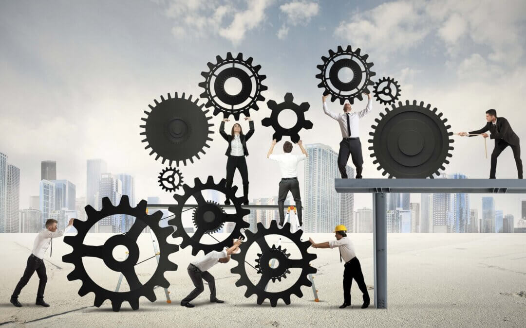 Changemanagement bei Unternehmensnachfolge - Teamarbeit in einem Unternehmen