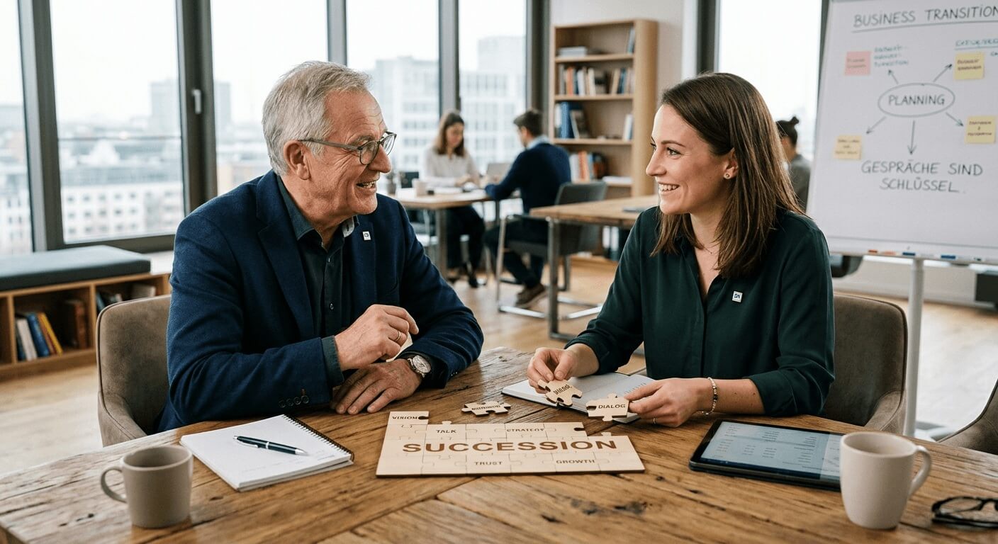 Businessumbau und Nachfolge Warum Gespräche alles entscheiden