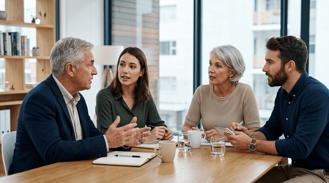 Die besondere Dynamik in Unternehmerfamiien. Kommunikation in dem Familienunternehmen