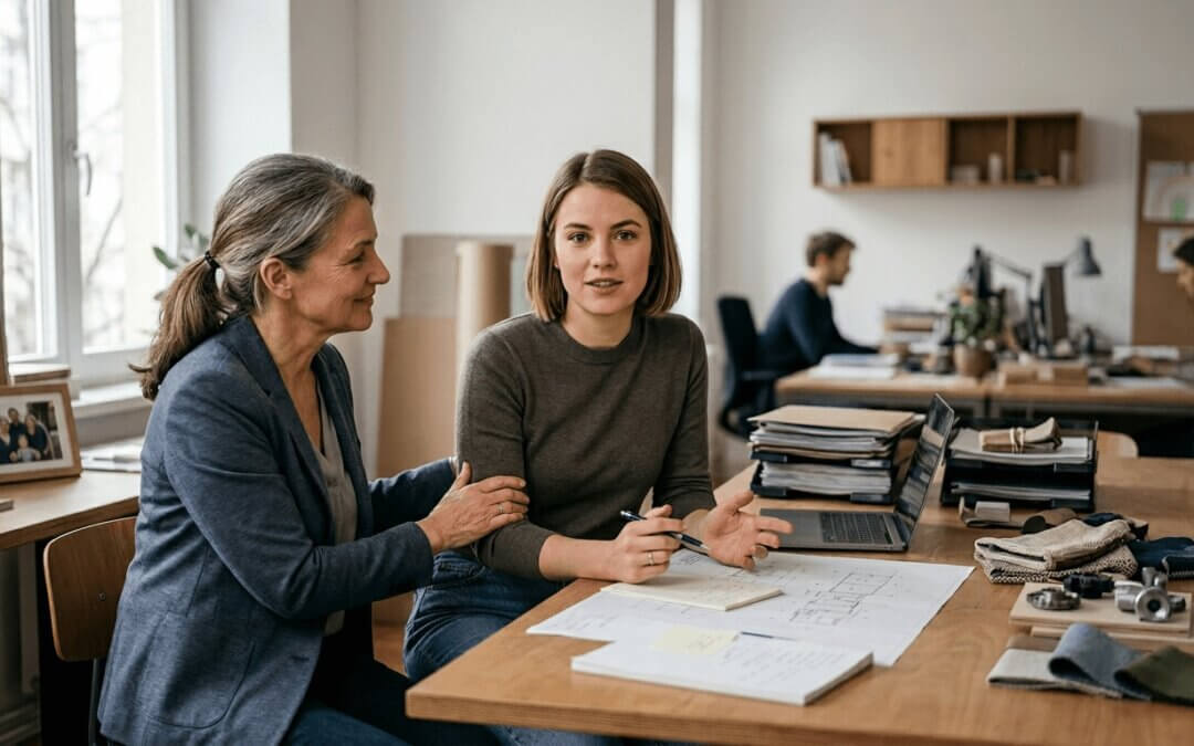 Das Unternehmen der Mutter übernehmen „Am Anfang war alles ein Klumpen -Autorin Lioba Heinzler